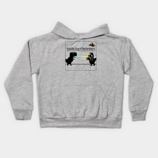 godzilla king of the monster Kids Hoodie